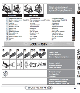 Нестандартни ортогонални редуктори серия RXO 800